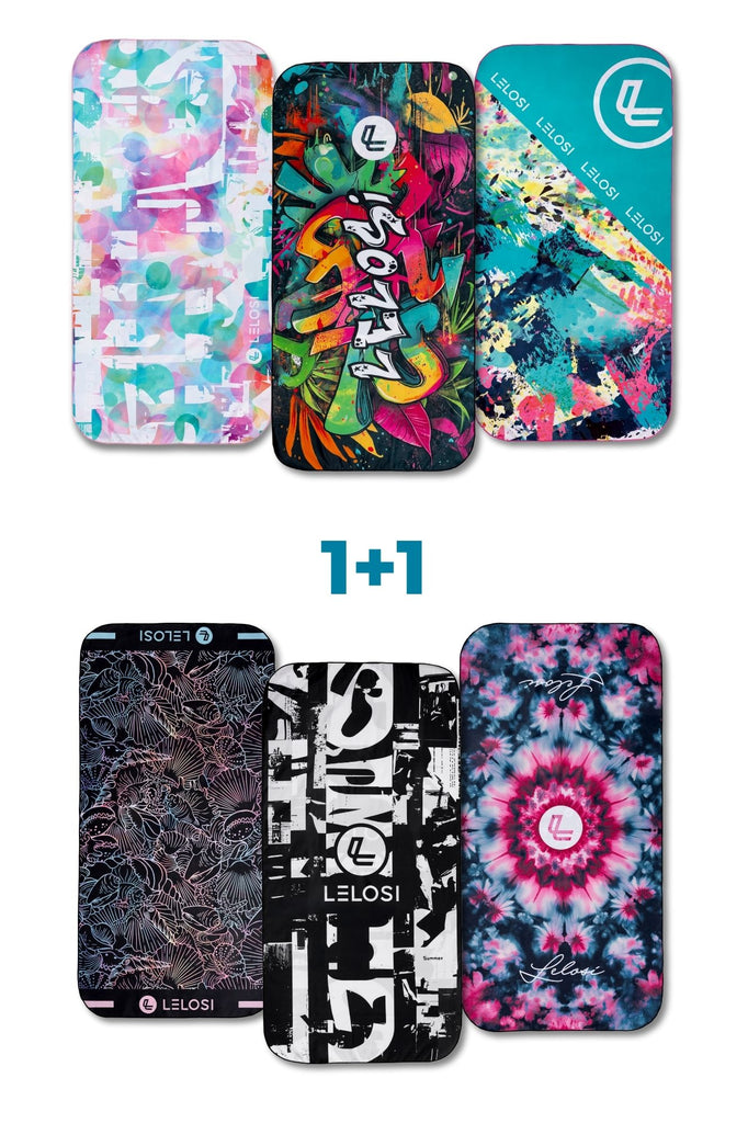 lelosi συσκευασία πετσετών μικροϊνών (2x) 0