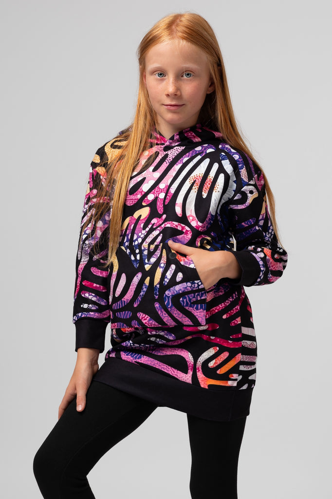 lelosi παιδικό φούτερ με κουκούλα super comfort arvika 0