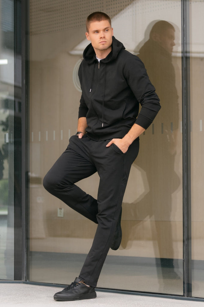 lelosi ανδρικό παντελόνι φόρμας supercomfort relaxed drake 0