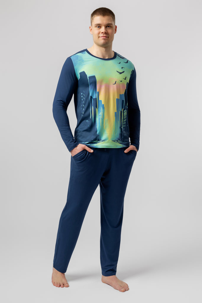 lelosi ανδρικές πιτζάμες david 0