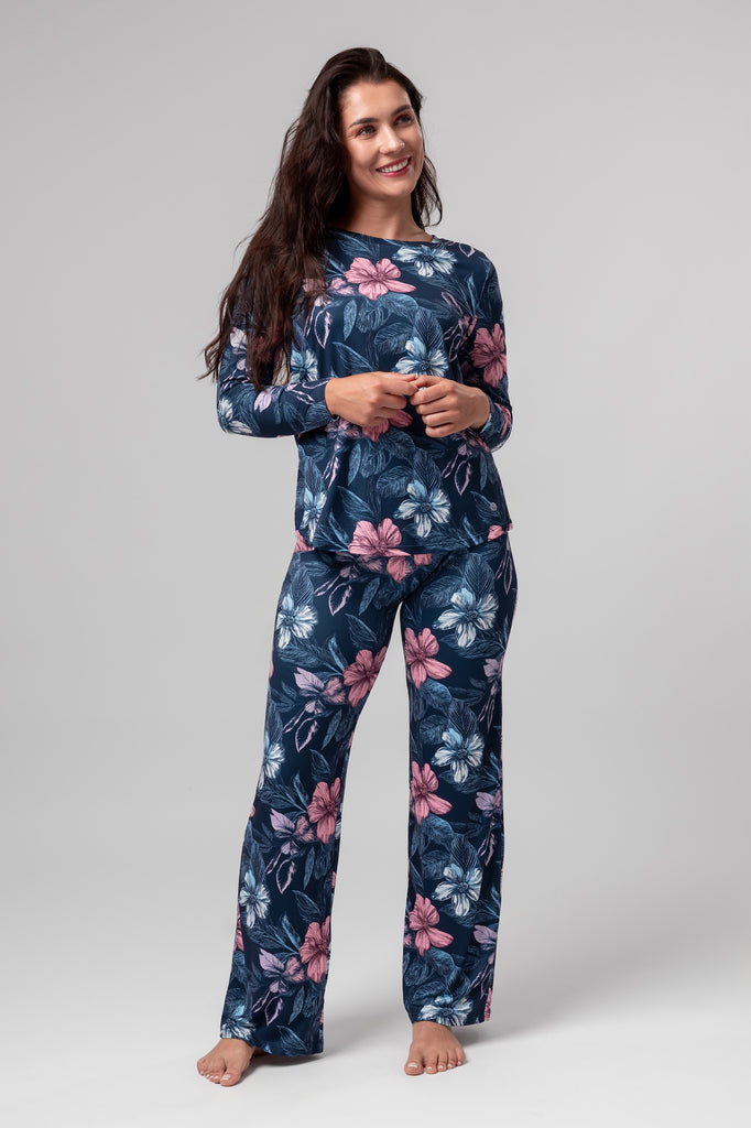 lelosi χαλαρές πιτζάμες derosa 0