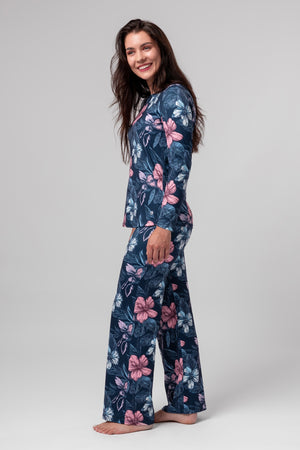 lelosi χαλαρές πιτζάμες derosa 1