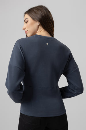 lelosi πουλόβερ chicline azurea 1