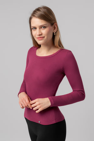 lelosi basic μπλούζα με μανίκι clifden 1