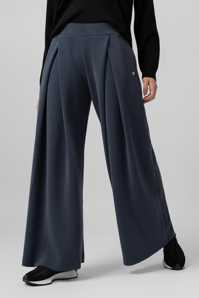 lelosi παντελόνι chicline relaxed azurea 0